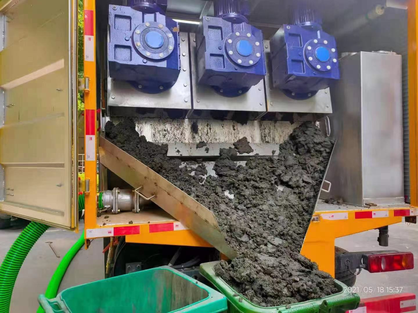 夏邑化粪池清掏城市维护站-泥浆净化干湿分离处理